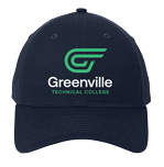 Greenville Tech logo on hat