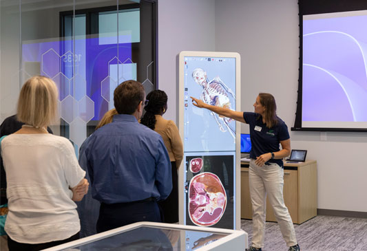 Demonstration of Anatomage Lab