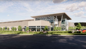 Rendering of CWAE elevation