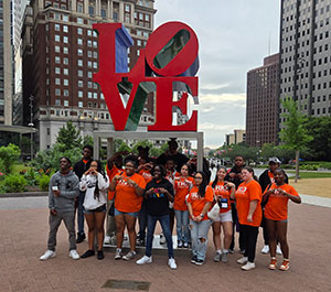 GTC Upward Bound group in Philadelphia